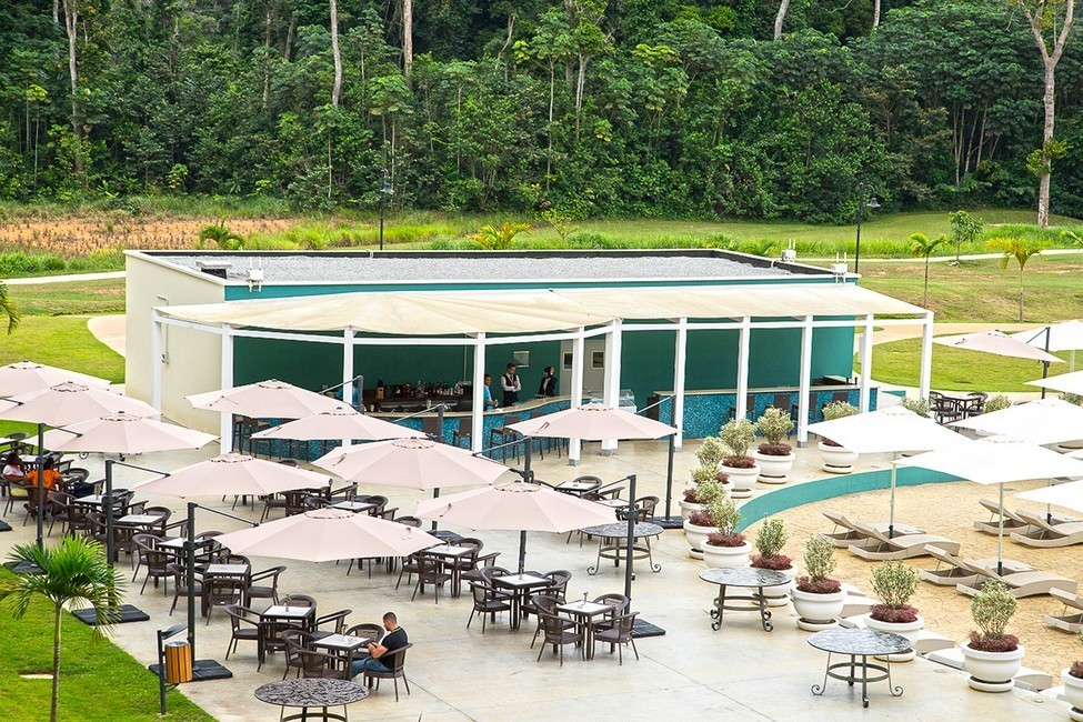 Grand Hotel Djibloho Dining Ozean